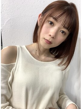 キラ 渋谷(KILLA) レイヤーカット/ダークアッシュ/チェリーブラウン/イメチェン