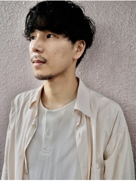 エント(ent) メンズマッシュ×パーマスタイル