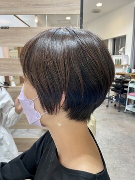 クート 北浦和(ku-to) 乾かすだけで決まるショートヘア×髪質改善×ハイライト