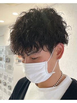 フィフス 原宿(fifth) ツイストスパイラル波巻きスパイラルパーマツーブロックパーマ