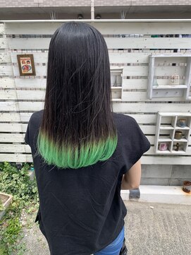 オーブ フォー ヘアー(AUBE for hair) 裾カラー