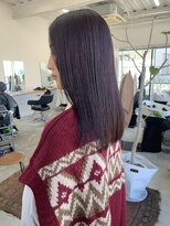 フィル(fil)&nbsp;セミロング／バイオレット