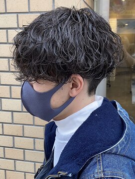 レミー(Remii) 重めマッシュ×波巻きパーマ【Remii大通】