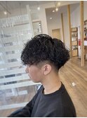 波巻きスパイラルパーマ
