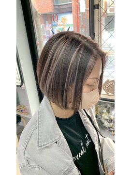 ヘアスタジオワン 藤沢店(HAIR STUDIO ONE) コントラストハイライト