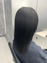 ワンズミラー 立川(ONE'S MIRROR) 毛先が透けるブルーブラック/透明感カラー