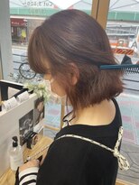 オリビアヘアー(OLIVIA HAIR) ブリーチなしイヤリングカラーピンク