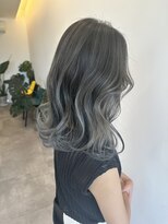 フェーディン(fa/din)&nbsp;バレイヤージュモノトーングレー