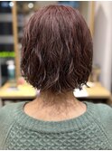 パーマ生かしカット
