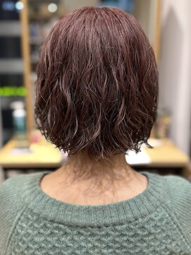 アピッシュ(apish 並木通り) パーマ生かしカット