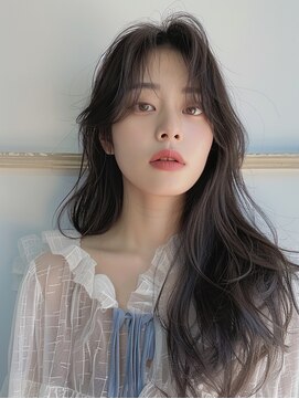 モードケイズ 阪急茨木店(MODE K's) 暗髪 韓国風 ロング