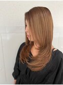 レイヤースタイル　ナチュラルハイライト