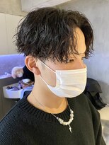 エリマバイフィフス 調布(elima by fifth)&nbsp;メンズパーマ 波巻きスパイラルツイストニュアンス メンズカット