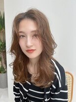 ジーナ 横浜(Zina)&nbsp;髪質改善＊柔らかカーキベージュ＊美髪【Zina 横浜】