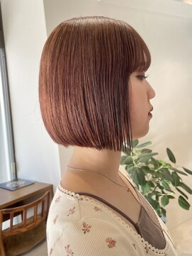 リル 茅ヶ崎(Liru:) 黒髪/ボブルフ/ネビージュ/小顔/ワンレン/茅ヶ崎/髪質改善/前髪