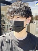 波巻きパーマ