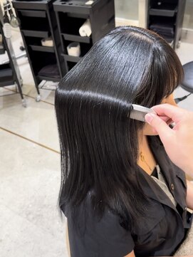 リール 銀座(R'EEL) 髪質改善/縮毛矯正/ミニボブレイヤーカット/イメチェン/銀座