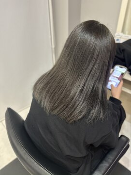 ジゼル 中津大分(GiseL) ブリーチなしダークグレージュ