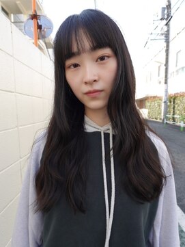 セーヌアワー(CEINE OUR) 髪質改善メテオカラー姫カットレイヤーブルーベージュオレンジ