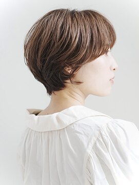 インセプション 銀座(INCEPTION) 切りっぱなしショート・ボブ/絶壁解消/前髪なし/20代/30代/面長