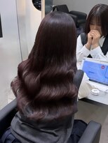 ラピス 福岡天神店(Lapis)&nbsp;チェリーブラウン×エクステ80枚