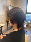 ボリューム×軽さが出る大人ウルフカット/白髪/白髪染め