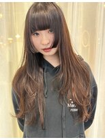 キー(kii) 姫カット+レイヤーカット