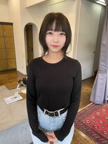 ヘアーアイスカルテット(HAIR ICI QUARTET)&nbsp;ブリーチなしダブルカラーラベンダーアッシュ暗髪カラー