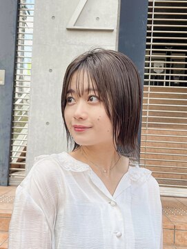 ハルキミナトジャパン 神戸(HARUKI MINATO japan) ボブ 20代30代40代ヘア 切りっぱなし 三ノ宮