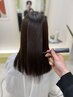 カット+髪質改善ストレート(シャンプー込み) ￥17,500～