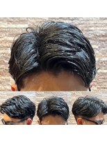 アールドボーテ 理容室(R de Beaute)&nbsp;銀座 短髪七三分け <理容室>