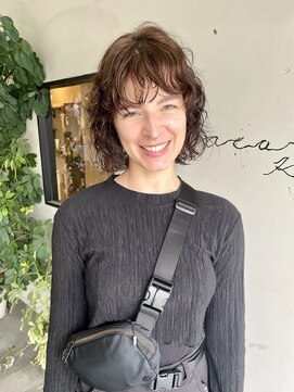 ロカリタ キョウト 千本丸太町店(ROCAReTA kyoto) ボブパーマ