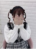 フレンチガーリーなセーラームーンヘア