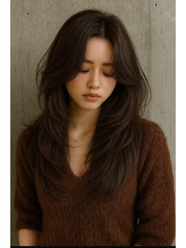 サードバイローラン(THiRD by ROULAND) 【THiRD】暗めカラーフェイスフレーミンググランマッシュ