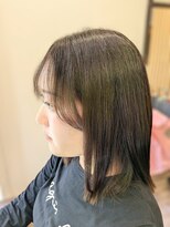 ジパングインスパイア&nbsp;小顔カット外ハネボブ♪