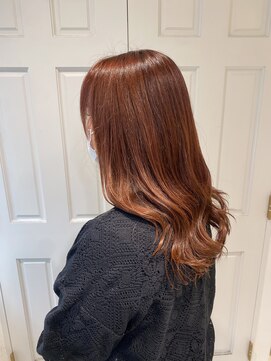 アルブル エト シミー(Arbre et chimie) ミディアムヘア/デザインカラー/フェイスフレーミング/東村山