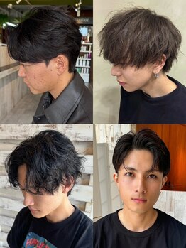 グランデュール 静岡駅前店(GRANDEUR)の写真/【20時まで営業/仕事終わりOK】抜け感と束感でつくる最旬メンズカジュアル。サロン帰りの仕上がりを簡単に