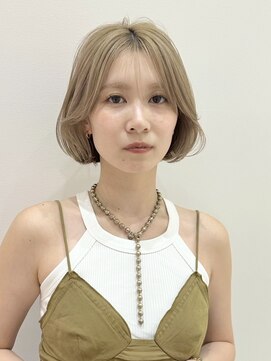 ライズ ネックス ザ サロン 渋谷(LIZE nex the salon) 韓国ボブ［#渋谷駅 #韓国 #髪質改善 #ボブ #レイヤー］