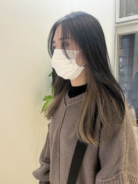 ナンブスカイ(nambu-SKY) ダークグレー×ホワイトグレージュ