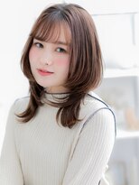 モッズヘア 上尾西口店(mod's hair) ★グレーブラウンハイレイヤーウルフクラゲヘアー20代30代★1