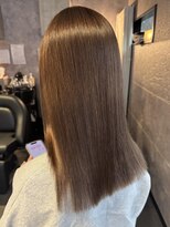 エルバイラビス 大宮(elu by lovis)&nbsp;《鈴木茉奈》オリーブブラウン/ダブルカラー/艶髪