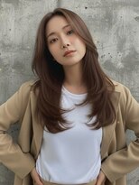 ヘアサロンエム 大宮東口(HAIR SALON M)&nbsp;レイヤーカット/グレージュ/大宮/ブリーチ/顔まわり/透明感/学割