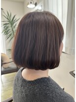 クローバー(clover)&nbsp;切りっぱなしボブ + ワンカール