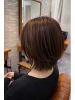 ジプソ 池袋西口(Gypso)&nbsp;【ハイライトで白髪ぼかし】ハイライト＋カラー＋レイヤーカット