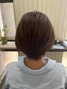 セッションパーゴ(SESSION PAGO) 上品な丸みが作る大人ショートボブ