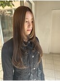 ロングレイヤースタイル