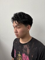 リロウ 大井町(Rellow) テーパーフェード×フェザーパーマ