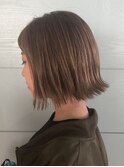 永遠人気の切りっぱなしボブ＊お洒落に見せたいならこれ＊