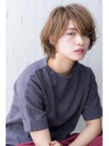 ノアエクレ 銀座(noah ecle)&nbsp;グレージュ似合わせカットエアリーショート