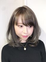 ハナワ エビス トウキョウ ヘアーサロン(HanaWa ebisu tokyo hair salon)&nbsp;ワンカールふんわりミディアム